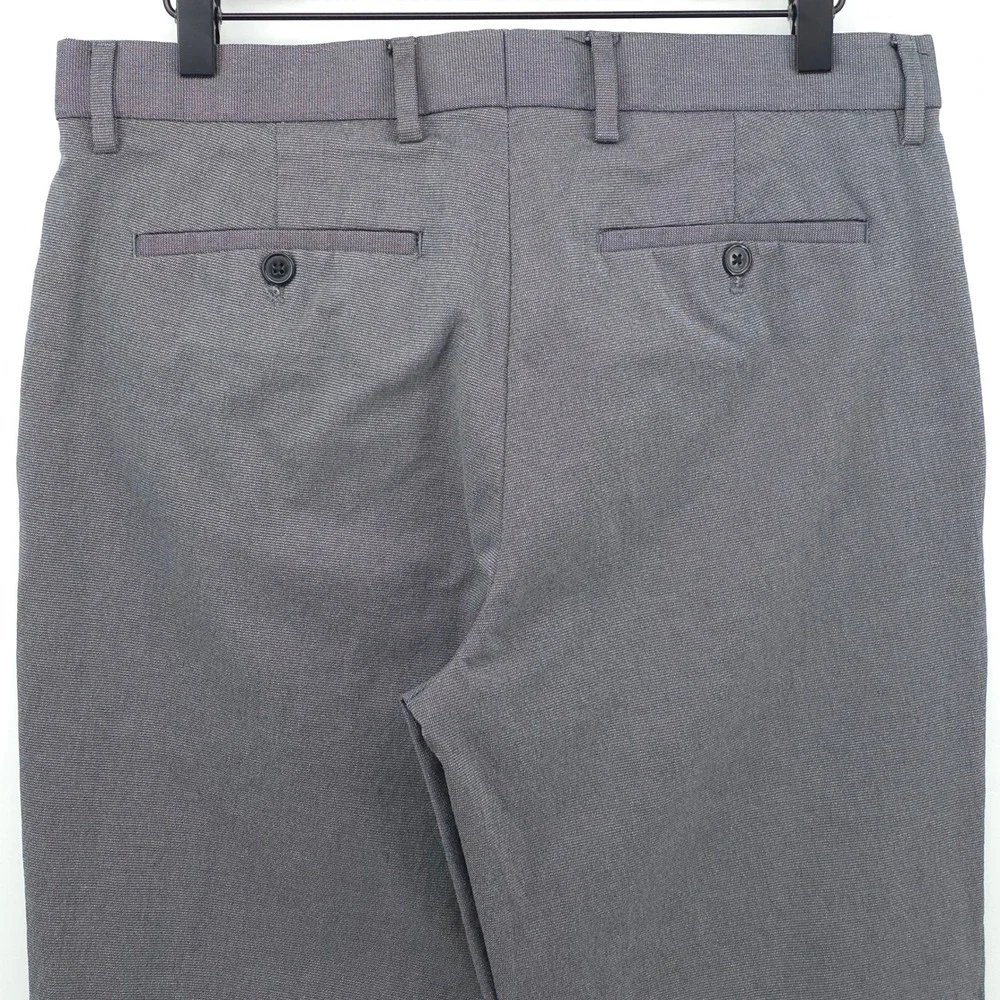 Banana Republic Slim Fit Mens Chino Pants 32x30 Gray Business Casual Trousers